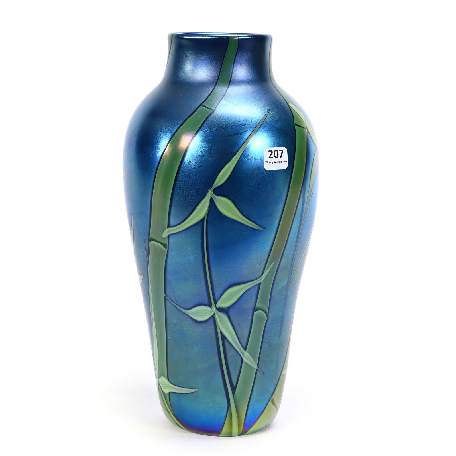 Vase Signed Orient & Flume Contemporary Art Glass (1 of 3)