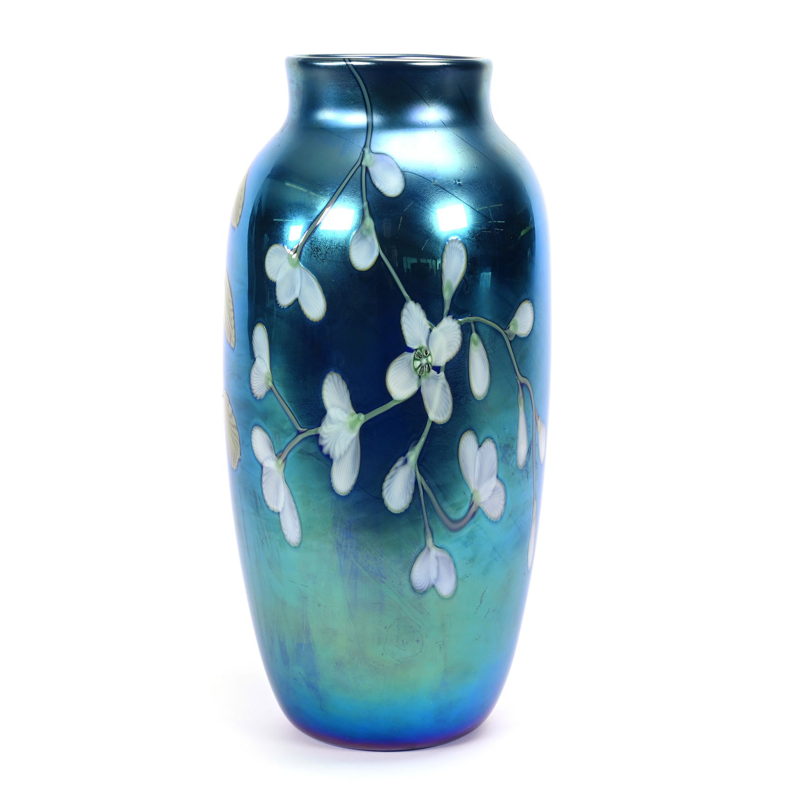 Vase Signed Orient & Flume Contemporary Art Glass (1 of 4)