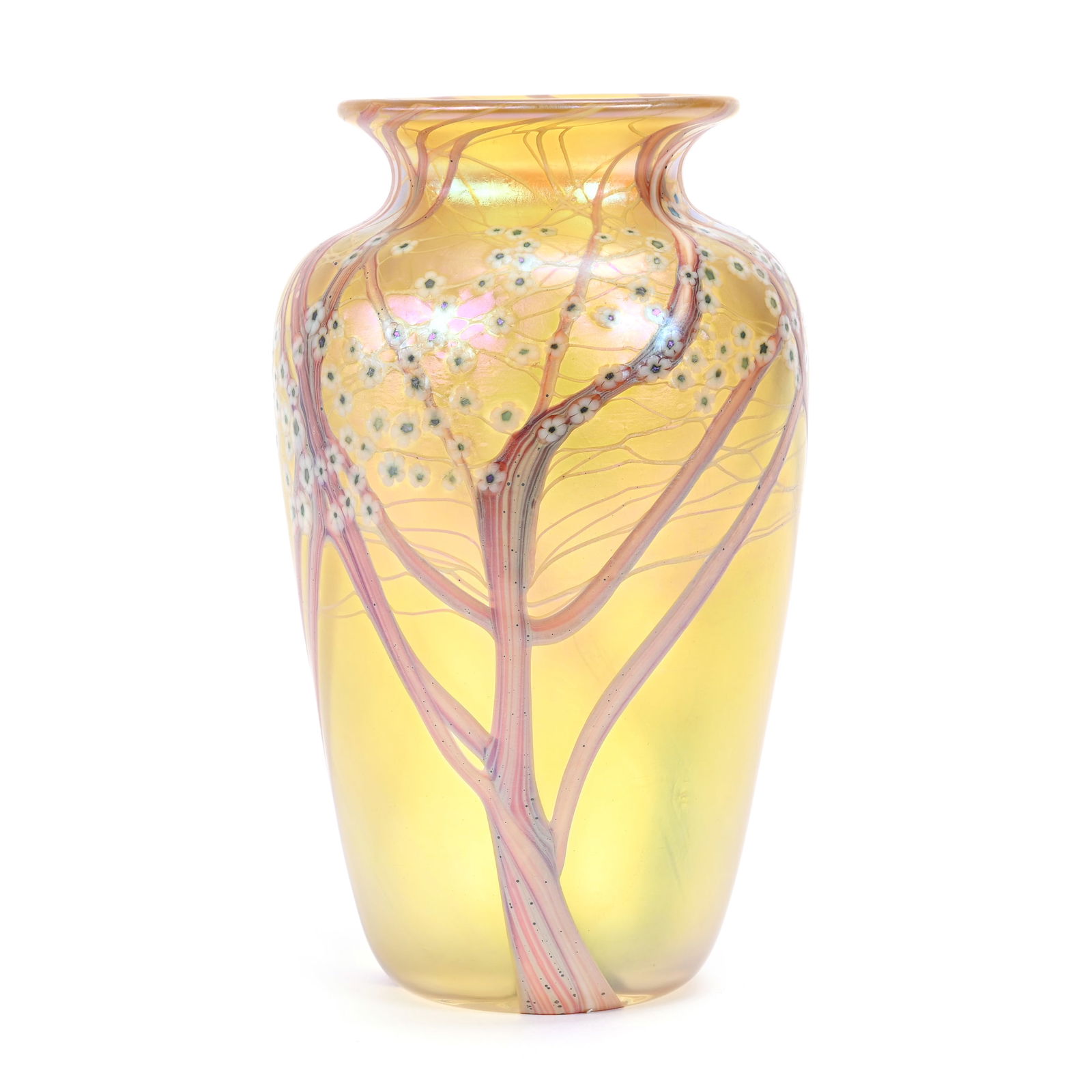 Vase Signed Orient & Flume Contemporary Art Glass (1 of 4)