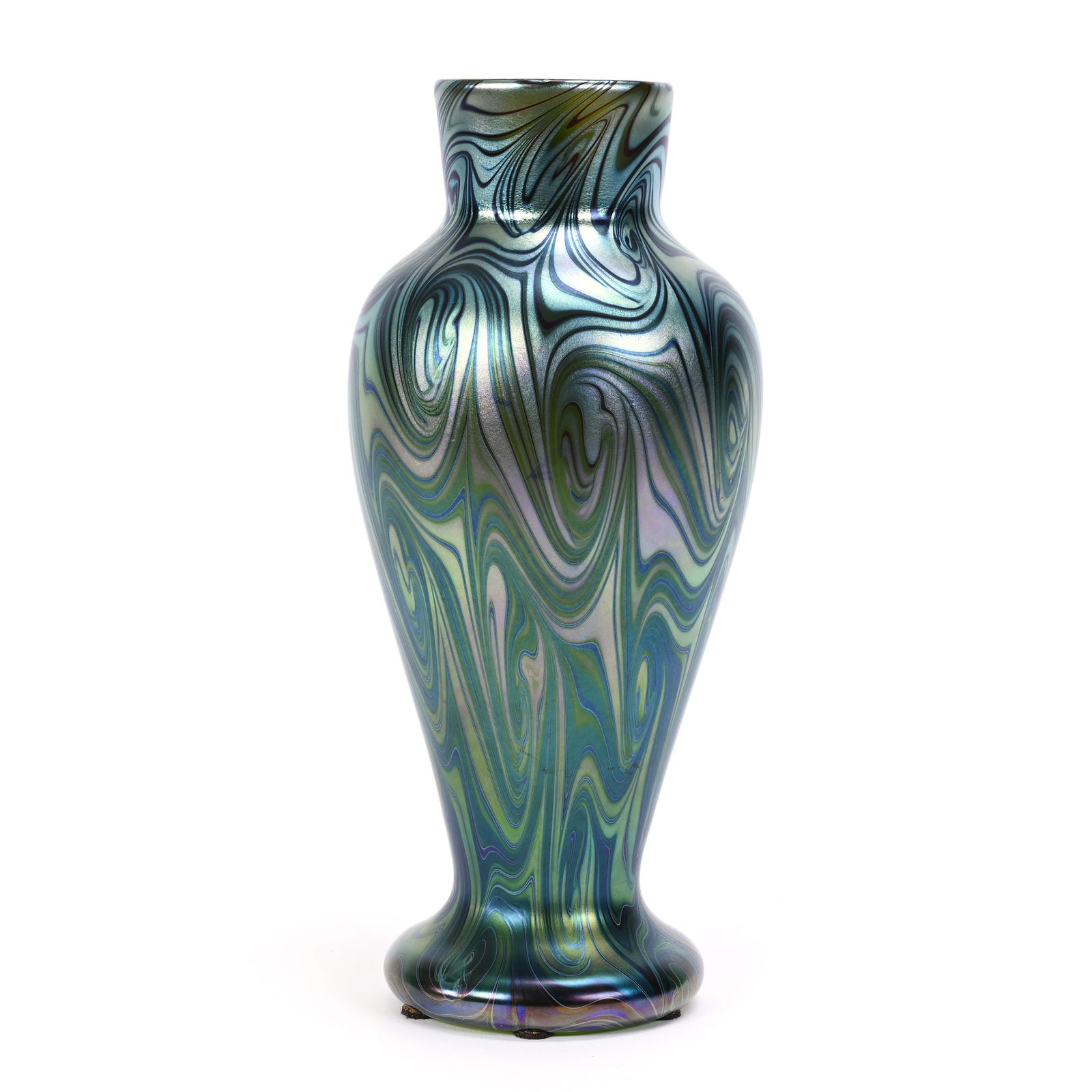 Vase Signed Orient & Flume Contemporary Art Glass (1 of 3)