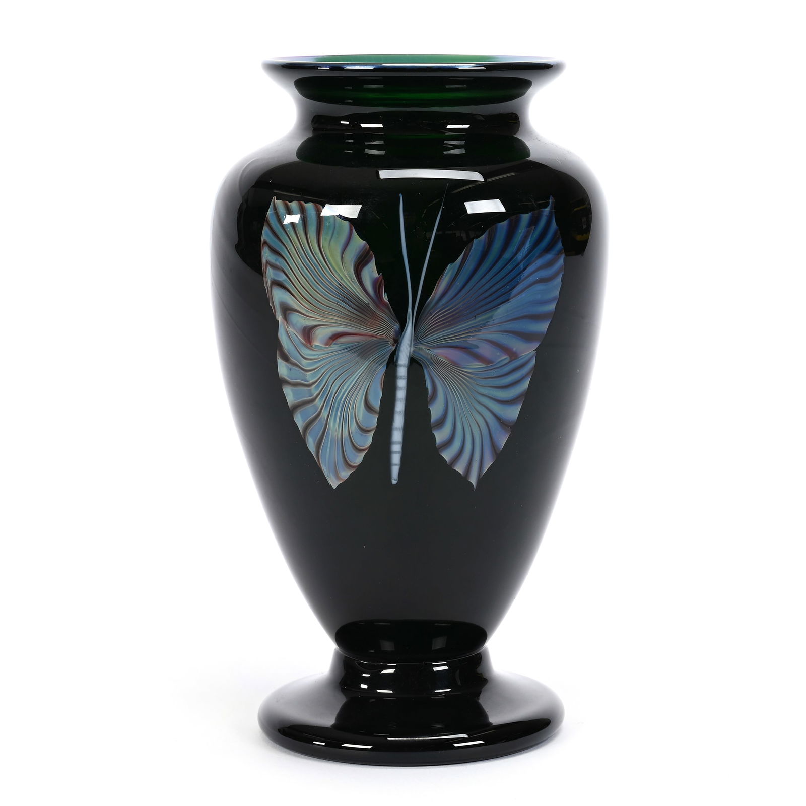 Vase Signed Orient & Flume Contemporary Art Glass (1 of 3)