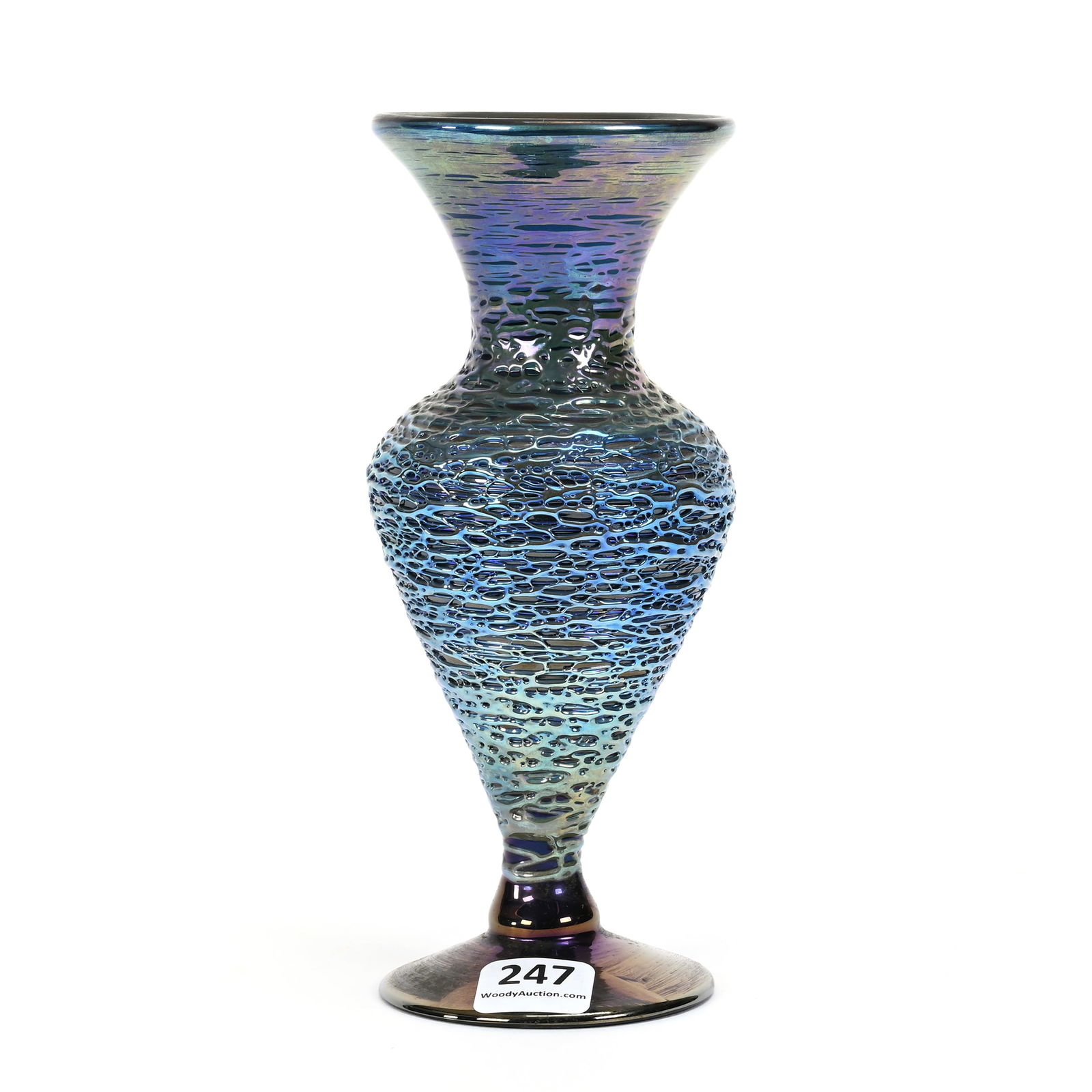 Vase Signed Abelman Contemporary Art Glass (1 of 3)