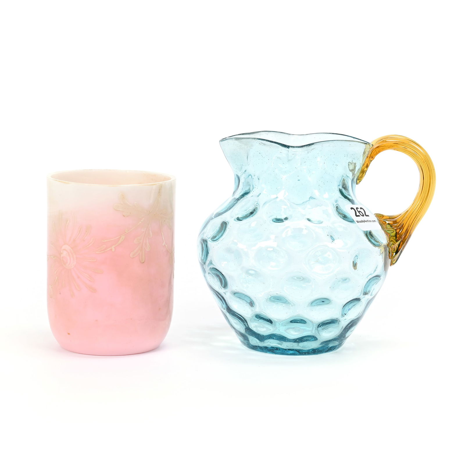 (2) Art Glass Items (1 of 3)