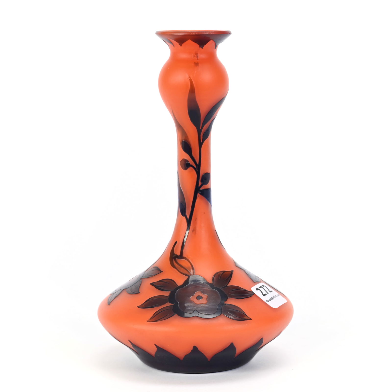 Vase Signed Richard (Loetz) Cameo Art Glass (1 of 4)