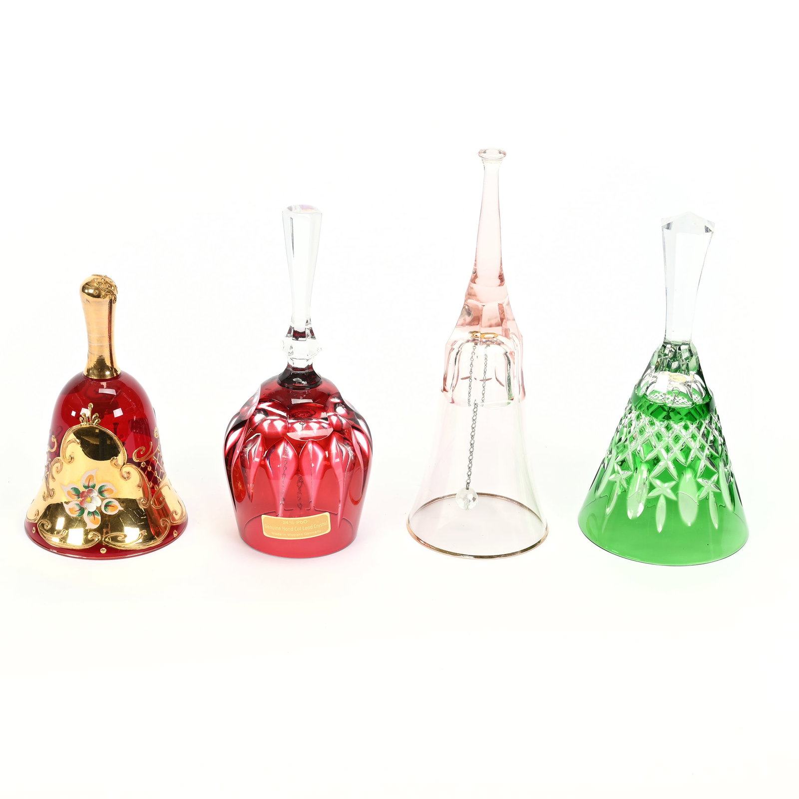 (4) Contemporary Glass Bells (1 of 2)
