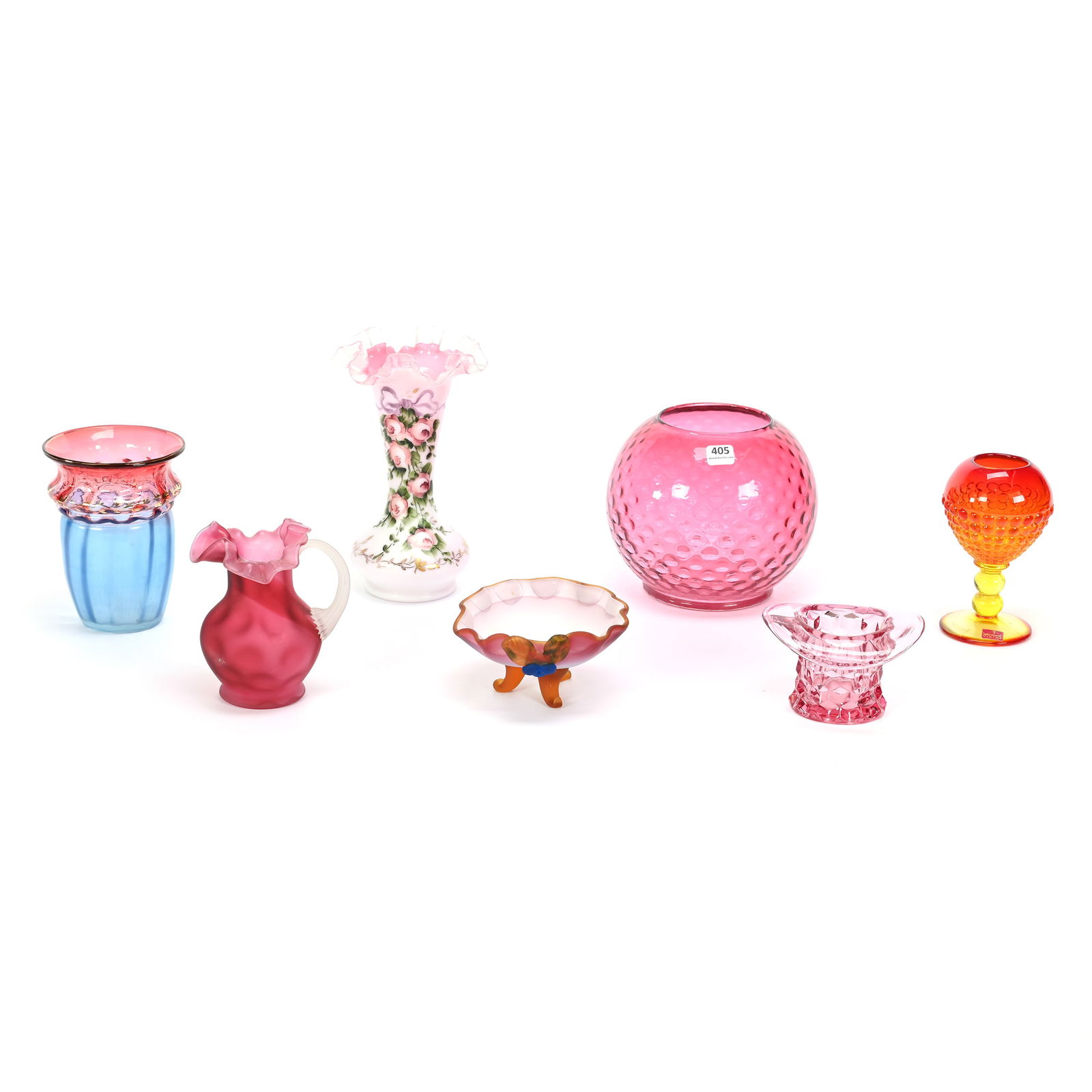 (7) Contemporary Art Glass Items (1 of 2)