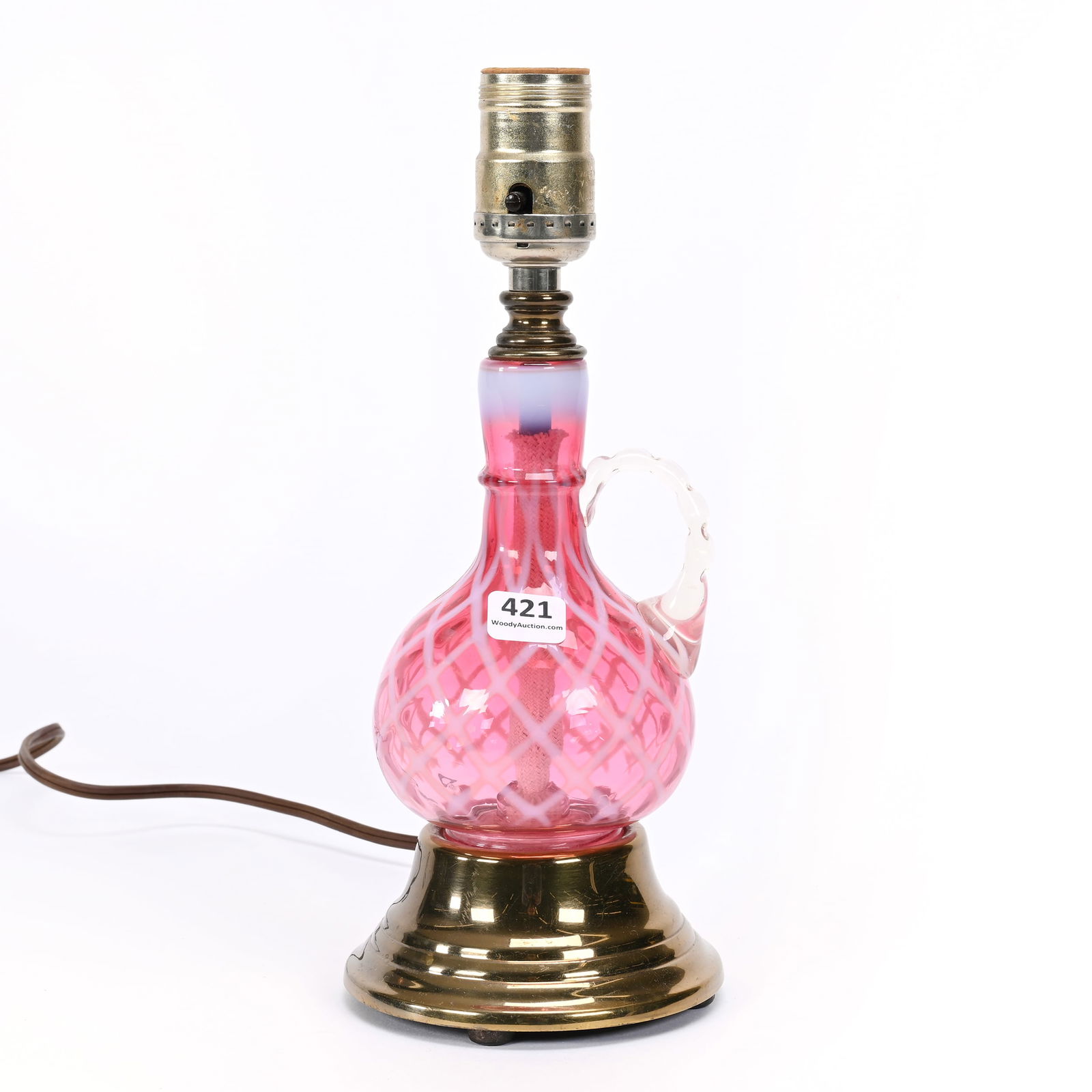Lamp, Cruet Shape, By Fenton (1 of 2)