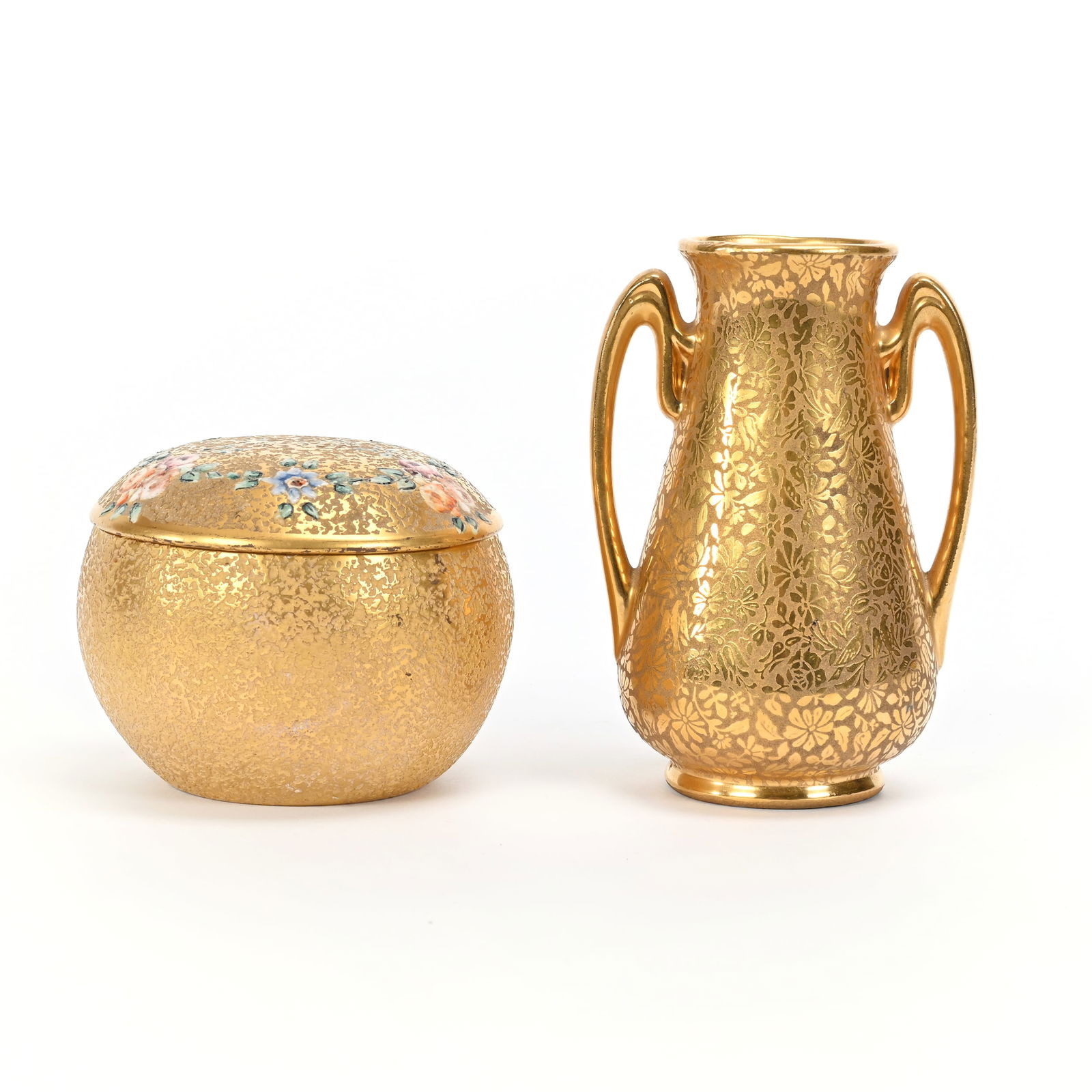 (2) Brocade Gold Items (1 of 3)