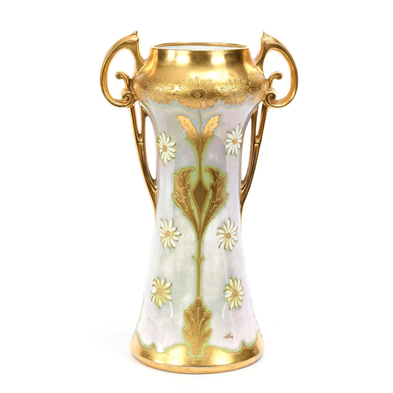 Vase, Two Handles, Marked Pickard (1 of 4)