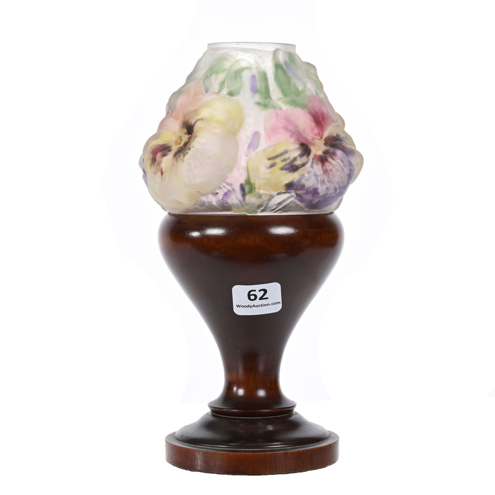 Pairpoint Candle Lamp, Puffy Shade, Unsigned (1 of 5)