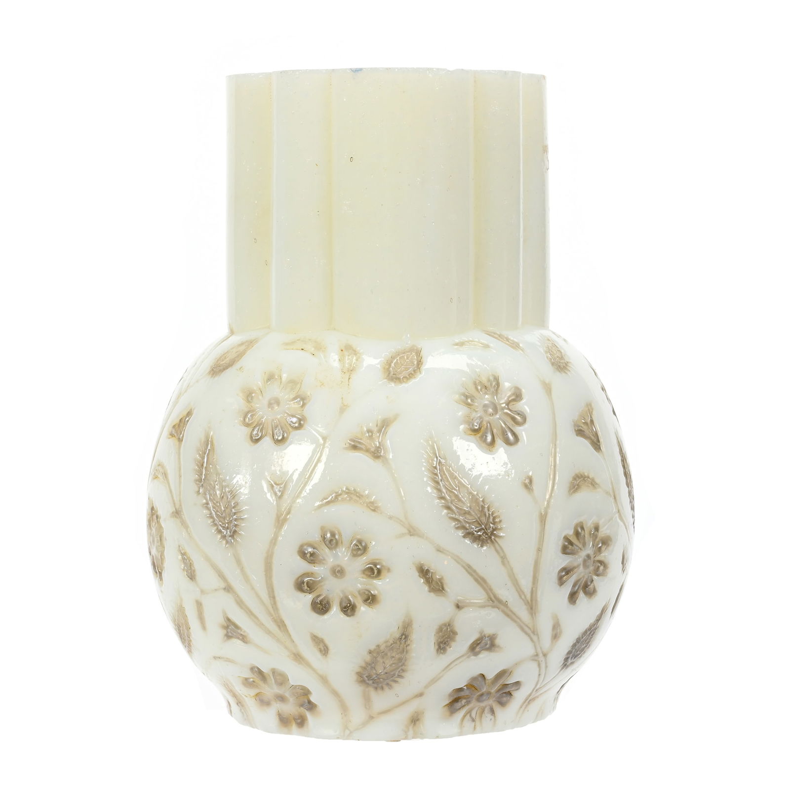 Celery Vase, Platinum Findlay Onyx Art Glass (1 of 4)