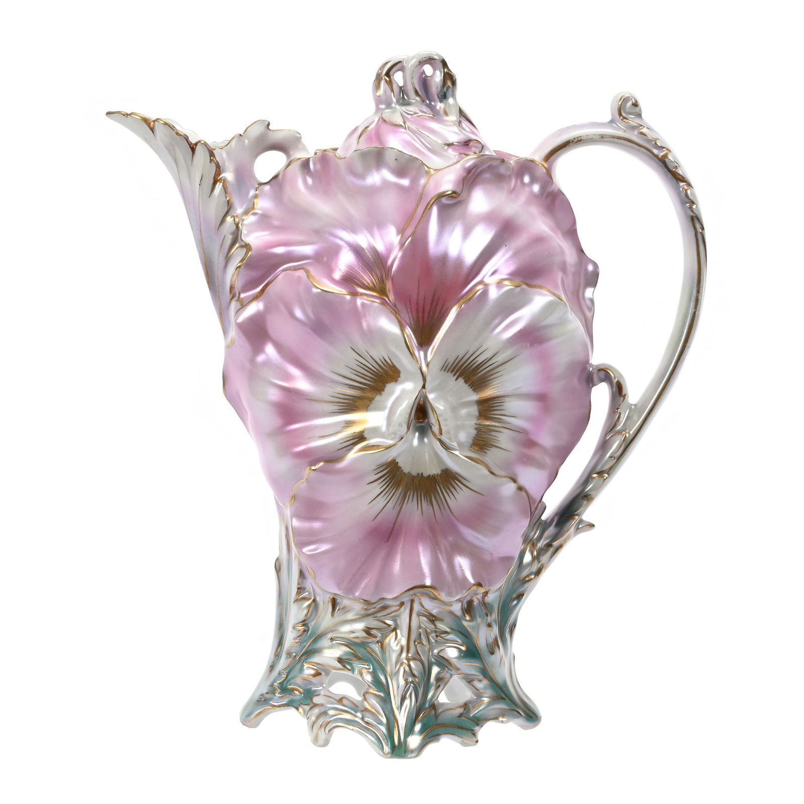 Chocolate Pot, Royal Bayreuth Blue Mark (1 of 3)