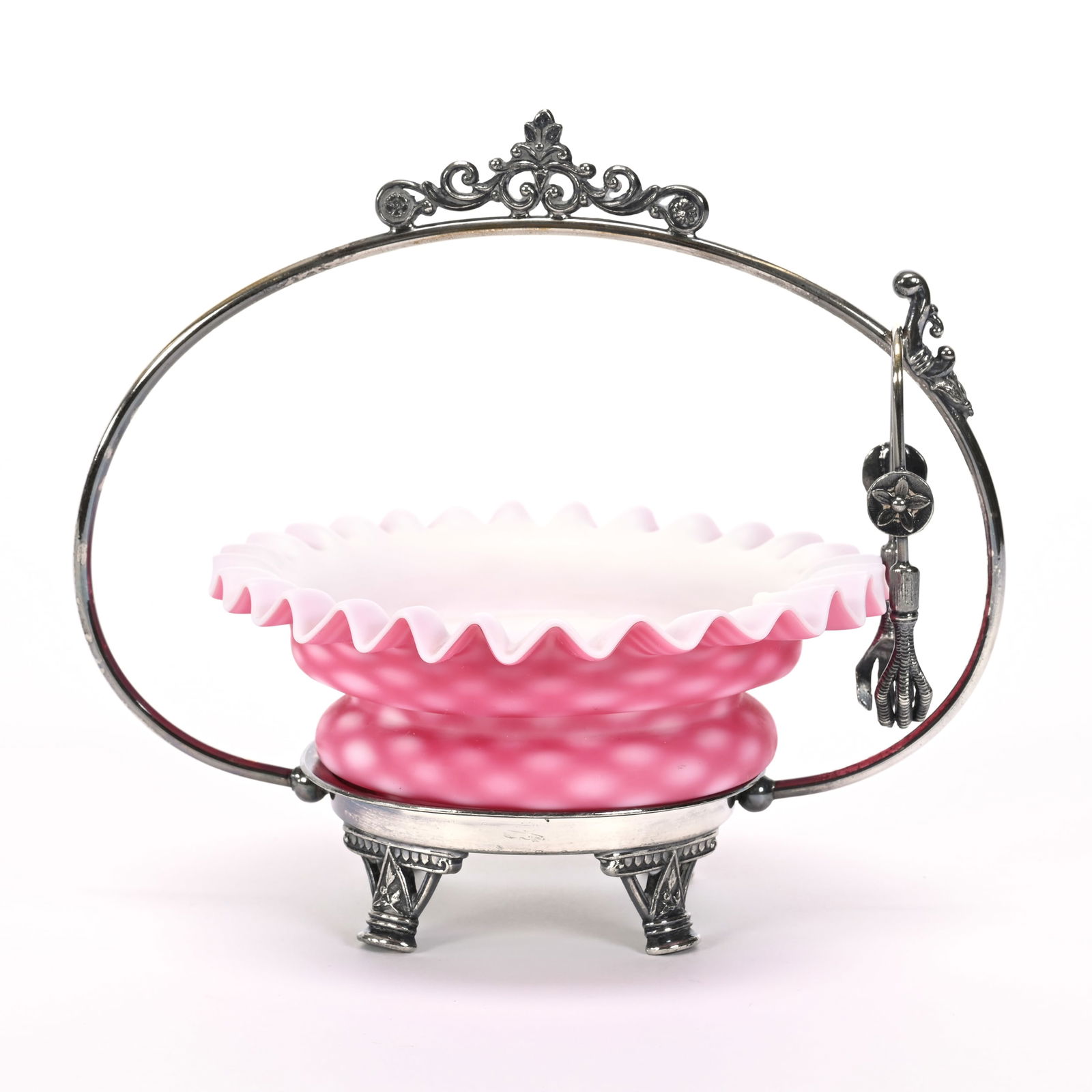 Victorian Sweetmeat, Pink Satin Diamond Quilted (1 of 3)