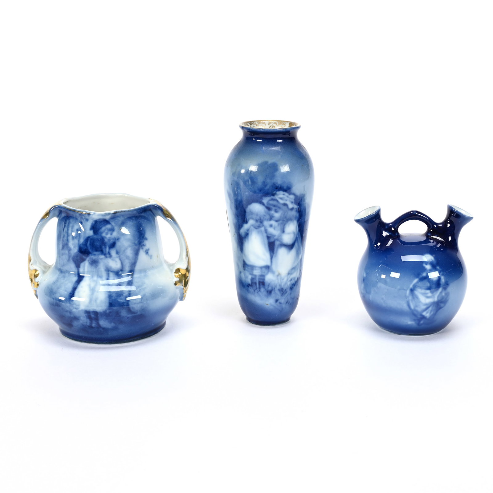 (3) Flow Blue Items, Royal Bayreuth (1 of 3)