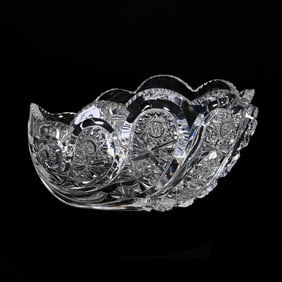 Shell Shaped Bowl, Blown Mold, ABCG