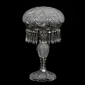 Table Lamp, ABCG, El Tova Pattern By Clark