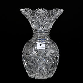 Vase, ABCG, Brazilian Pattern By Hawkes