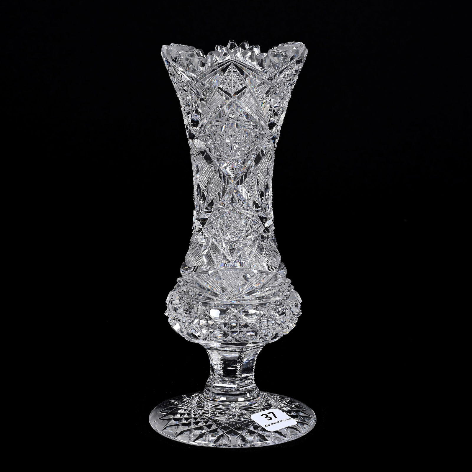 Pedestal Vase, ABCG, Pattern #100 By Elmira (1 of 3)