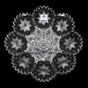 Plate, ABCG, Signed Hawkes Pattern #999