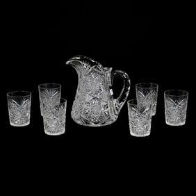 Water Set, ABCG, Signed Maple City