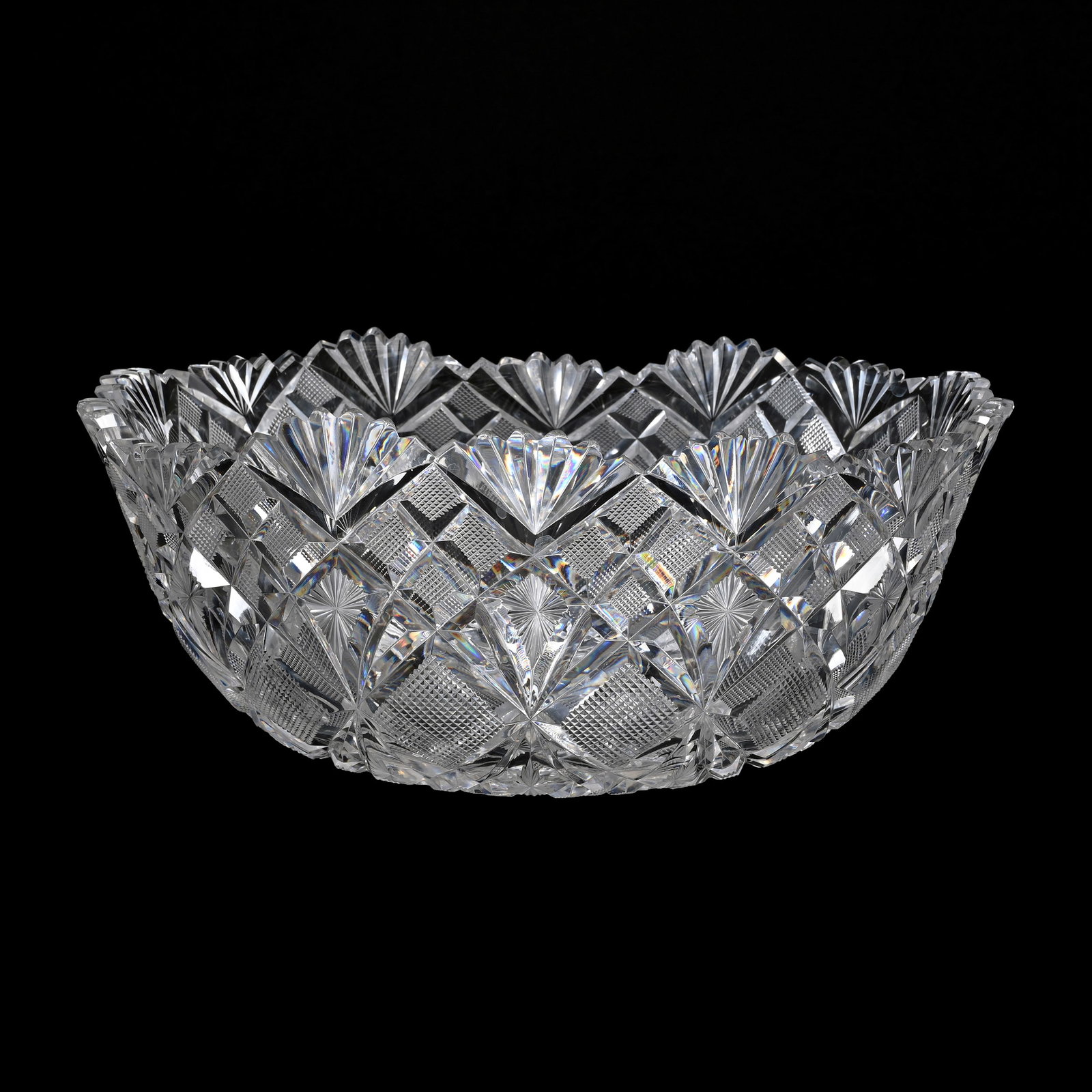Folded Bowl, ABCG, Venetian Pattern By Straus (1 of 3)