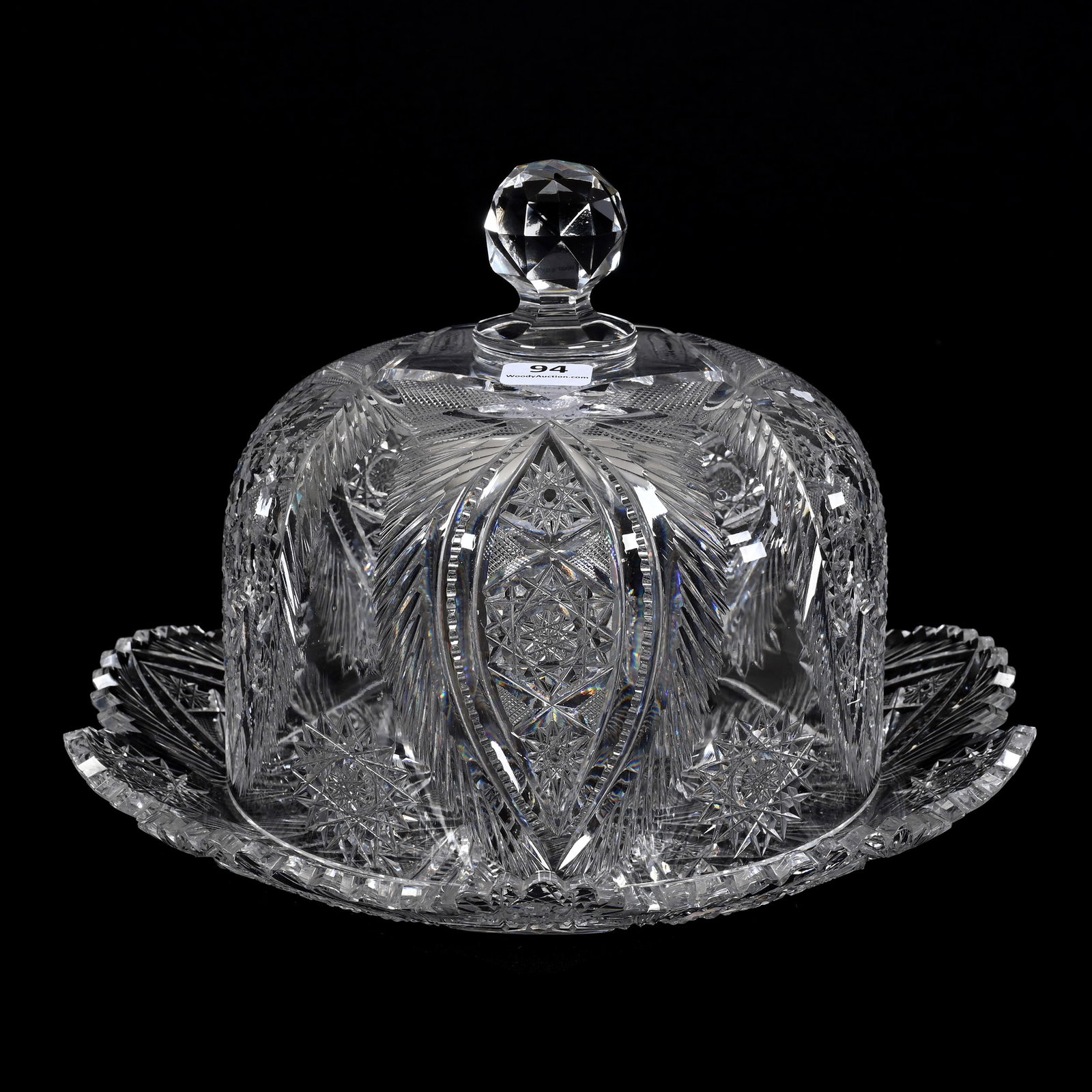 Covered Cheese Dish, ABCG, Anne Pattern By Anderson (1 of 3)