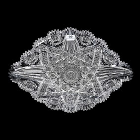 Bowl, Napoleon Hat Shape, ABCG, Signed J. Hoare