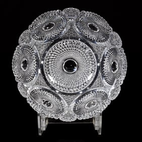 Bowl, ABCG, Rose Diamond Pattern By Meriden