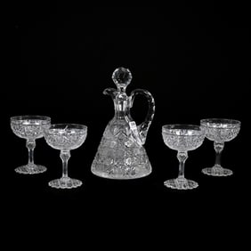 Decanter & Wine Stems, ABCG