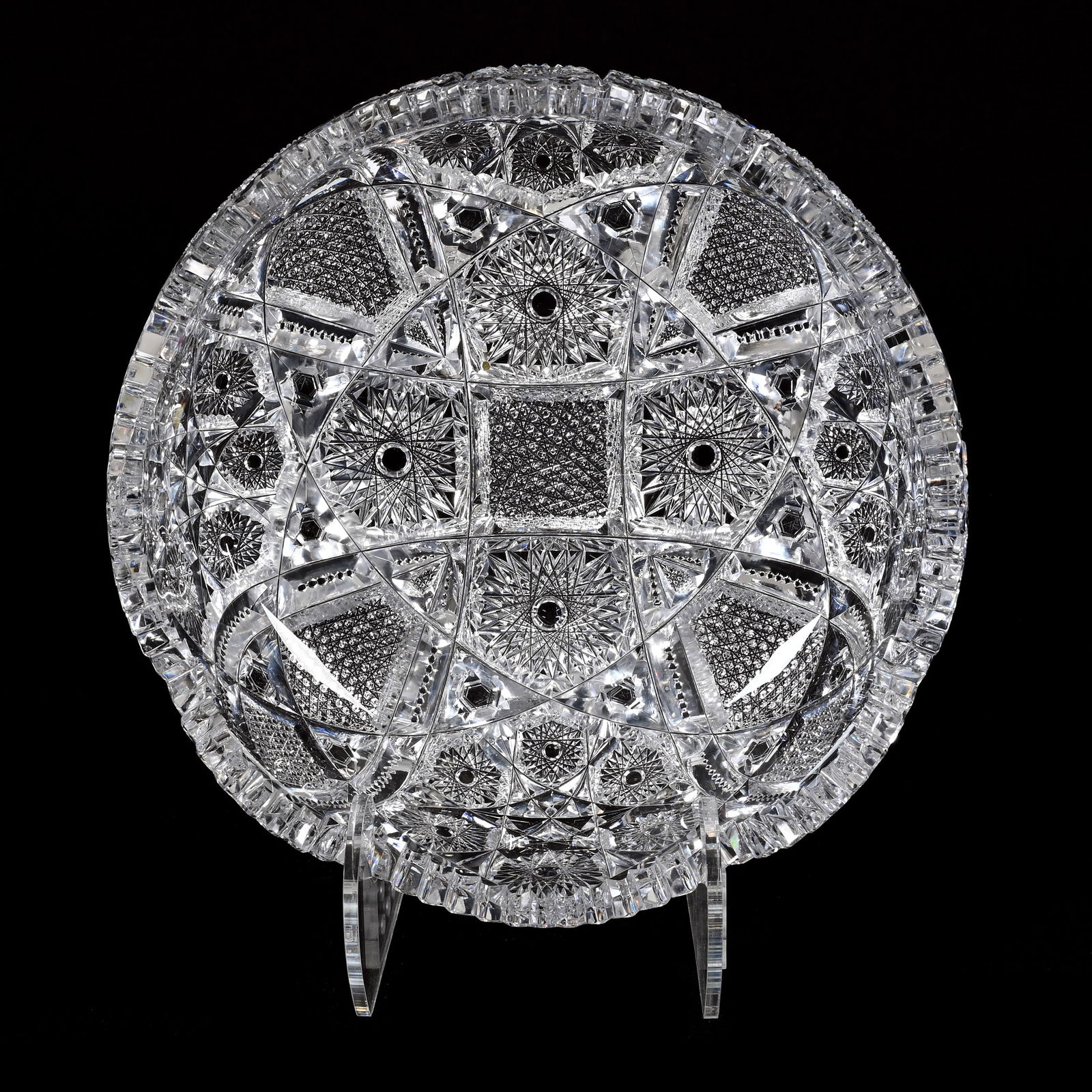 Bowl, ABCG, Signed Libbey Marcella Pattern (1 of 3)