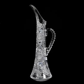 Champagne Pitcher, BPCG, Attributed Val St. Lambert