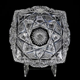 Square Bowl, ABCG, Cut By Mt. Washington