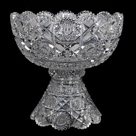 Punch Bowl, Two Part, ABCG, Arcadia Pattern By Sterling