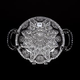 Two Handled Bowl, ABCG, Expanding Star Pattern