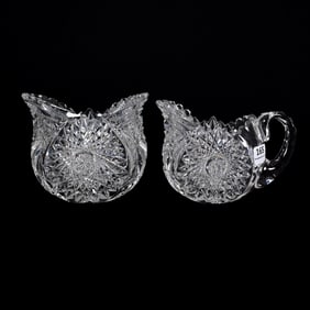 Creamer & Sugar Set, ABCG, Eulalia Shape