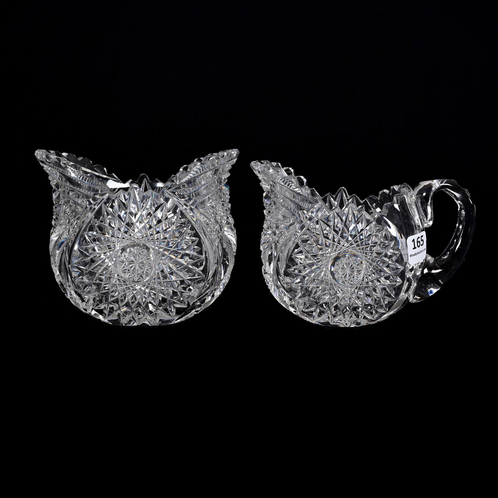 Creamer & Sugar Set, ABCG, Eulalia Shape (1 of 3)