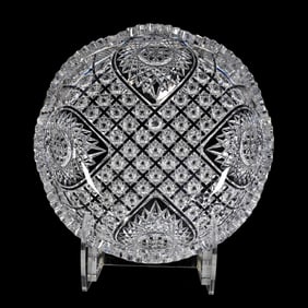 Bowl, American Brilliant Cut Glass