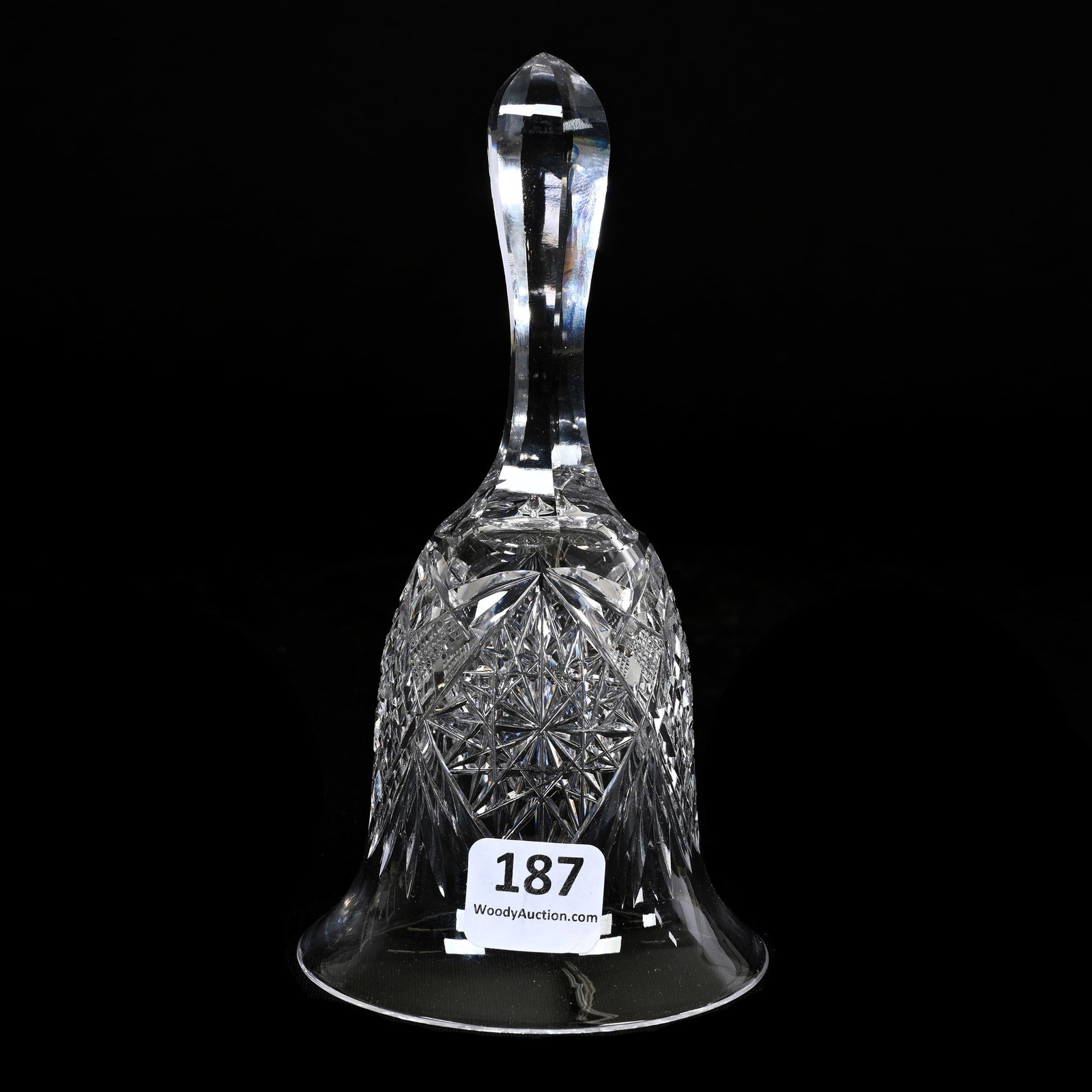 Dinner Bell, American Brilliant Cut Glass (1 of 3)