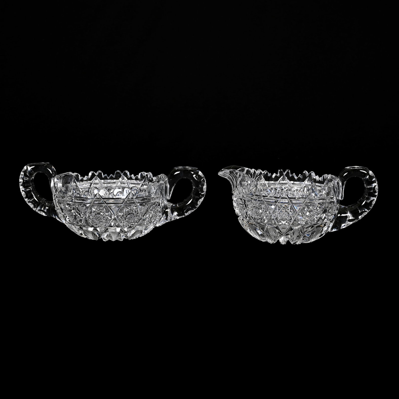 Creamer & Sugar Set, ABCG, Rex Variation (1 of 3)