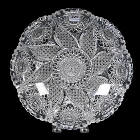 Bowl, ABCG, Iris Pattern By Blackmer