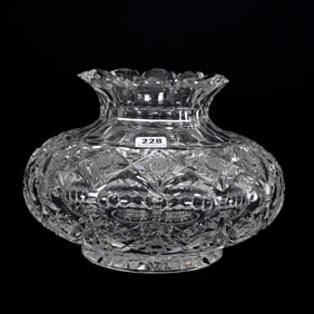 Flower Center, ABCG, Signed Hawkes Kings Pattern