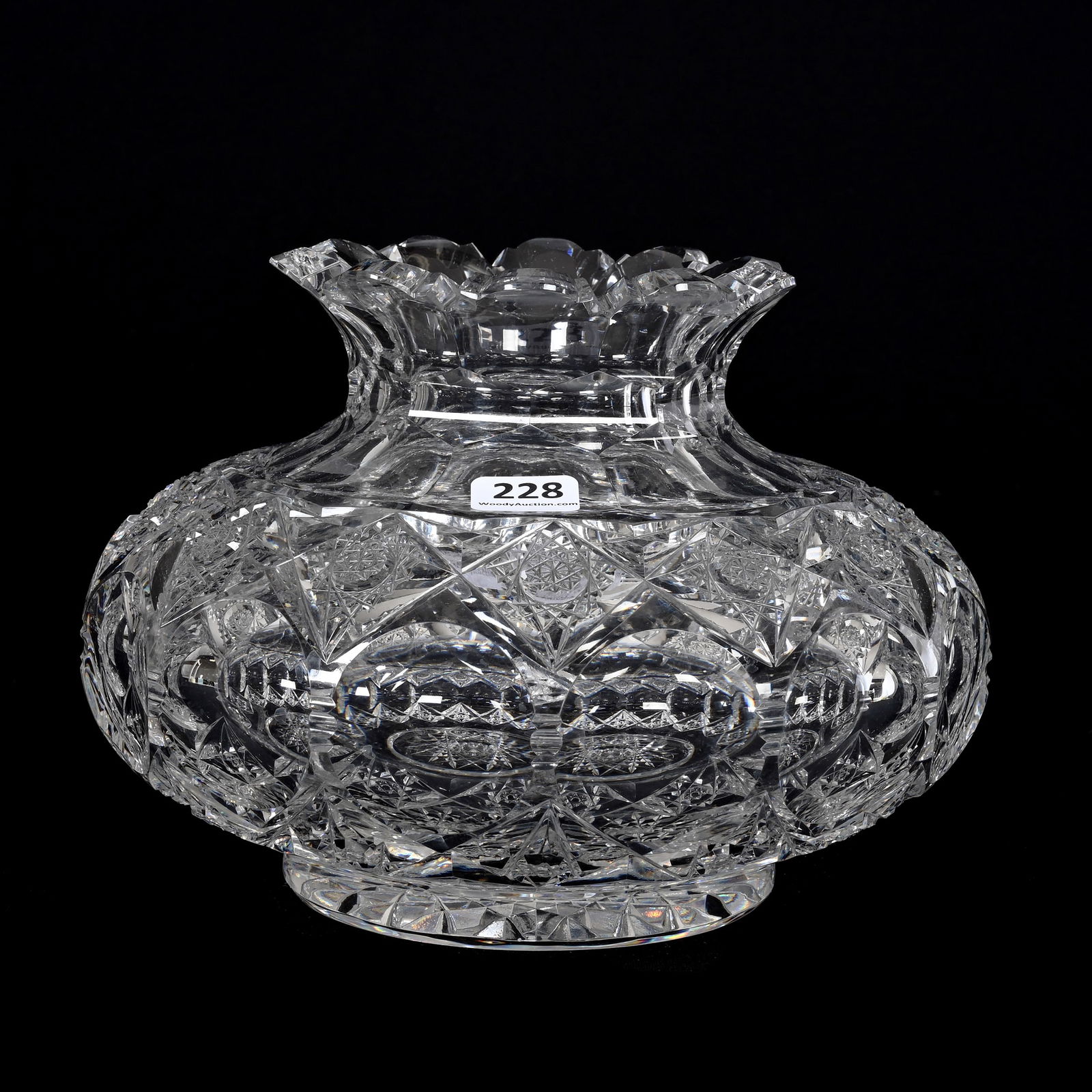 Flower Center, ABCG, Signed Hawkes Kings Pattern (1 of 3)