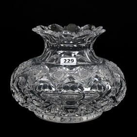 Flower Center, ABCG, Signed Hawkes Kings Pattern