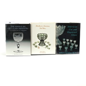 (3) Books About American Brilliant Cut Glass