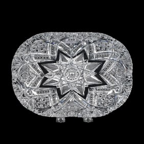 Oval Bowl, ABCG, Imperial Pattern By Libbey