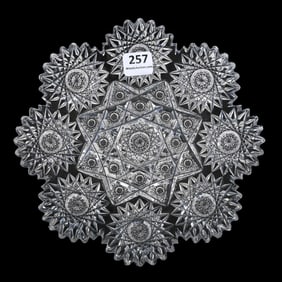 Plate, ABCG, Festoon Pattern By Hawkes