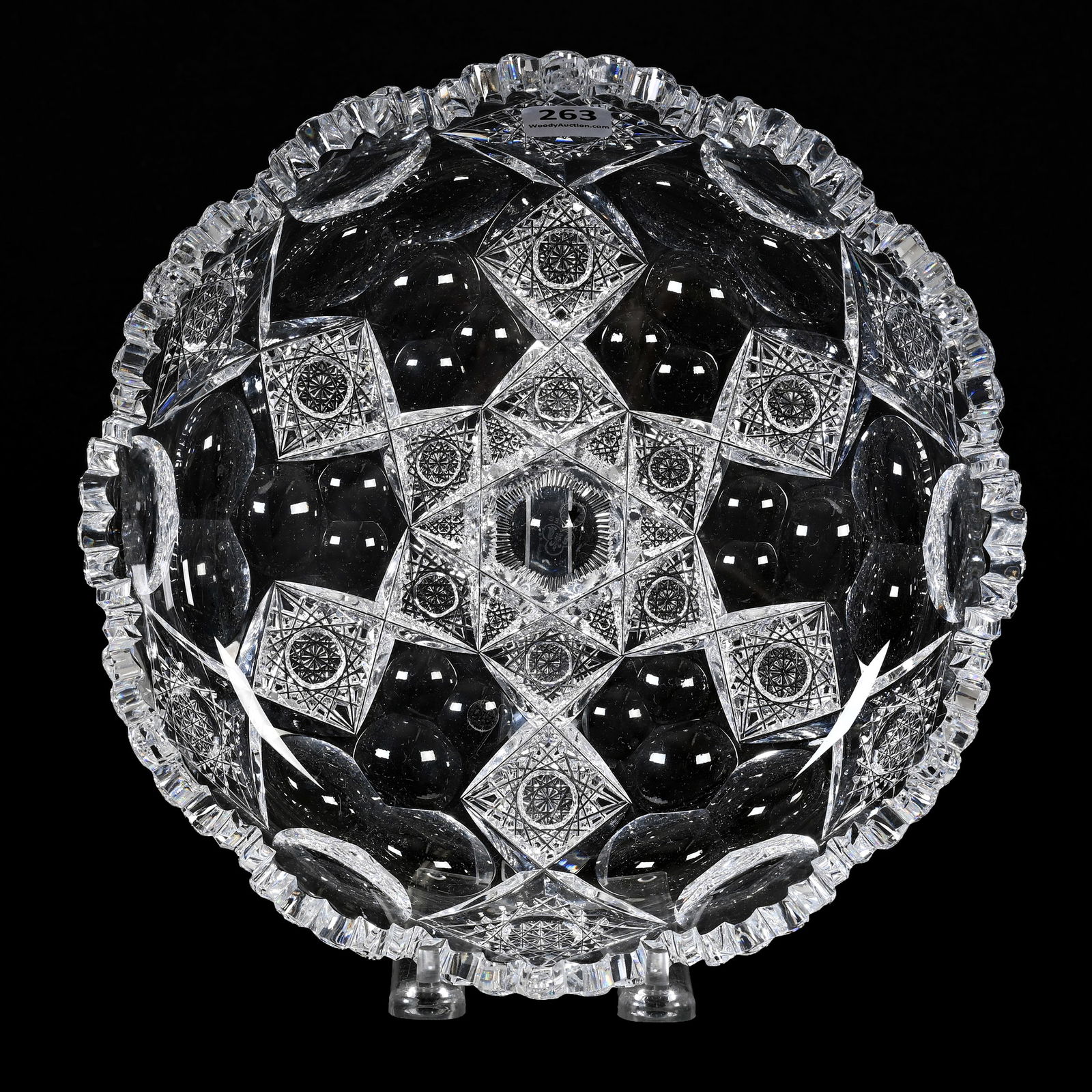 Bowl, ABCG, Signed Hawkes Queens Pattern (1 of 3)