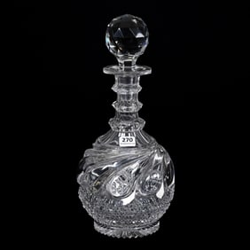 Decanter, ABCG, Quart Size, Attributed To Hawkes