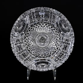 Bowl, American Brilliant Cut Glass