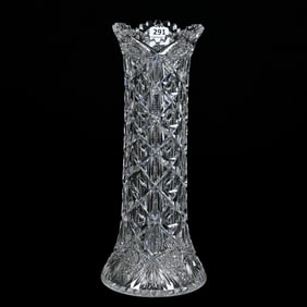 Vase, ABCG, Navarre Pattern By Hawkes